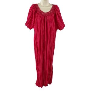 Sante Crimson Red Maxi Dress